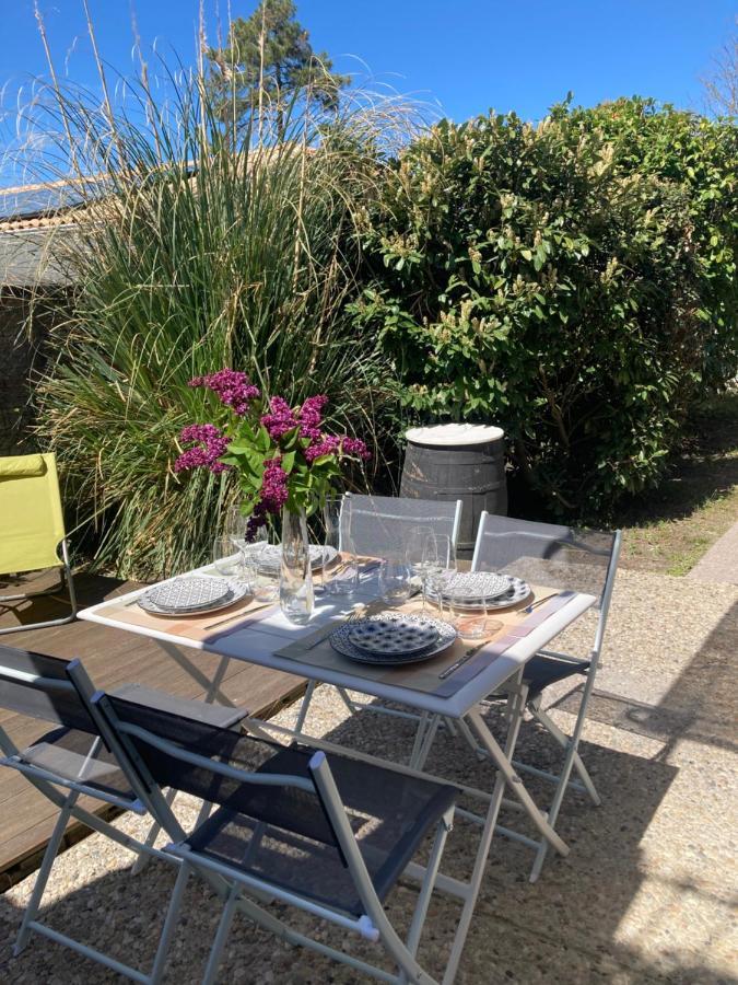 Studio Avec Grande Terrasse Et Jardin Privatif Au Pyla La Teste-de-Buch Luaran gambar