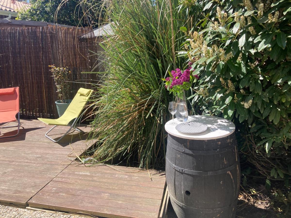 Studio Avec Grande Terrasse Et Jardin Privatif Au Pyla La Teste-de-Buch Luaran gambar